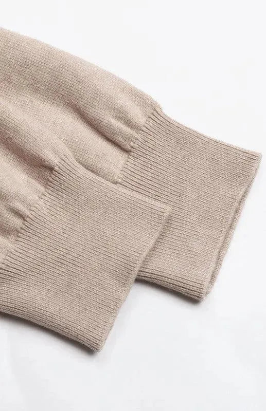 Stilla | Kontrast Pullover Strikjakke