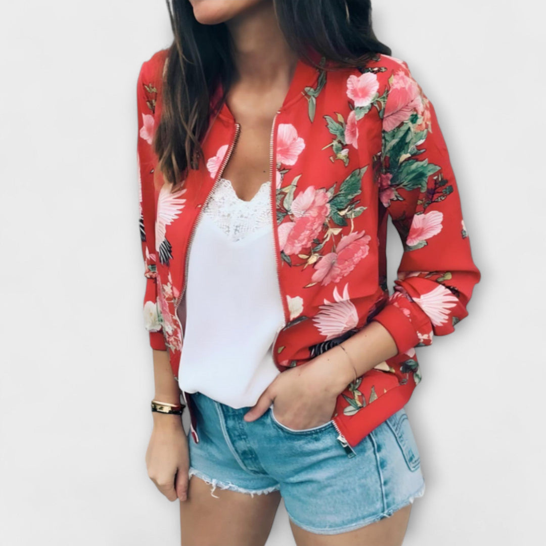 Stilla | Blomsterjakke