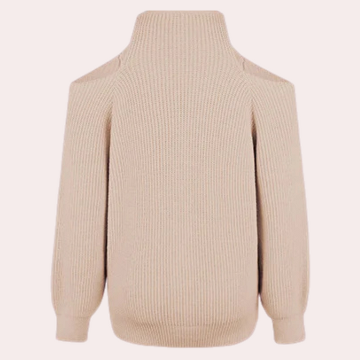 Stilla | Moderigtigt Sweater med Åben Skuldre til Kvinder