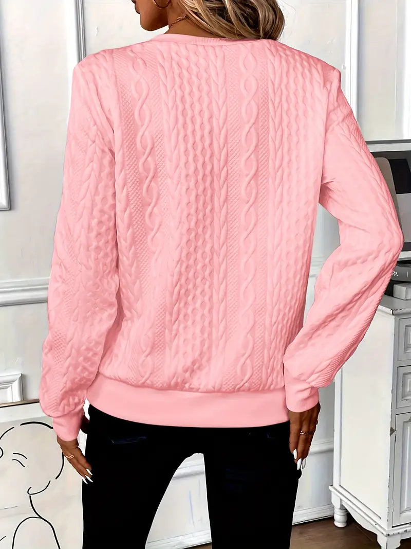 Stilla | Sweater med Lynlås