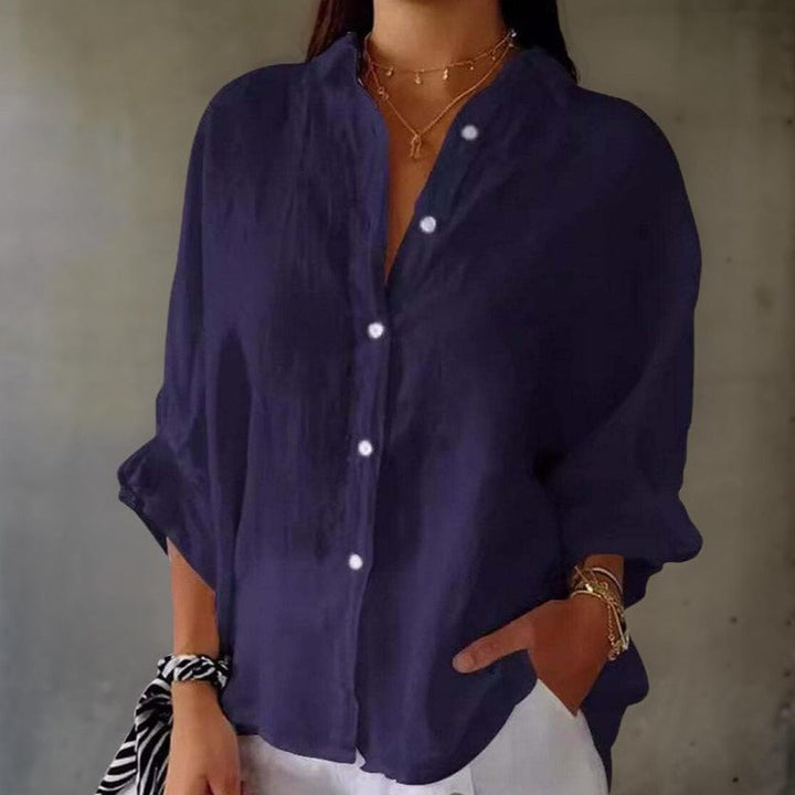 Stilla | Elegant linned blouse