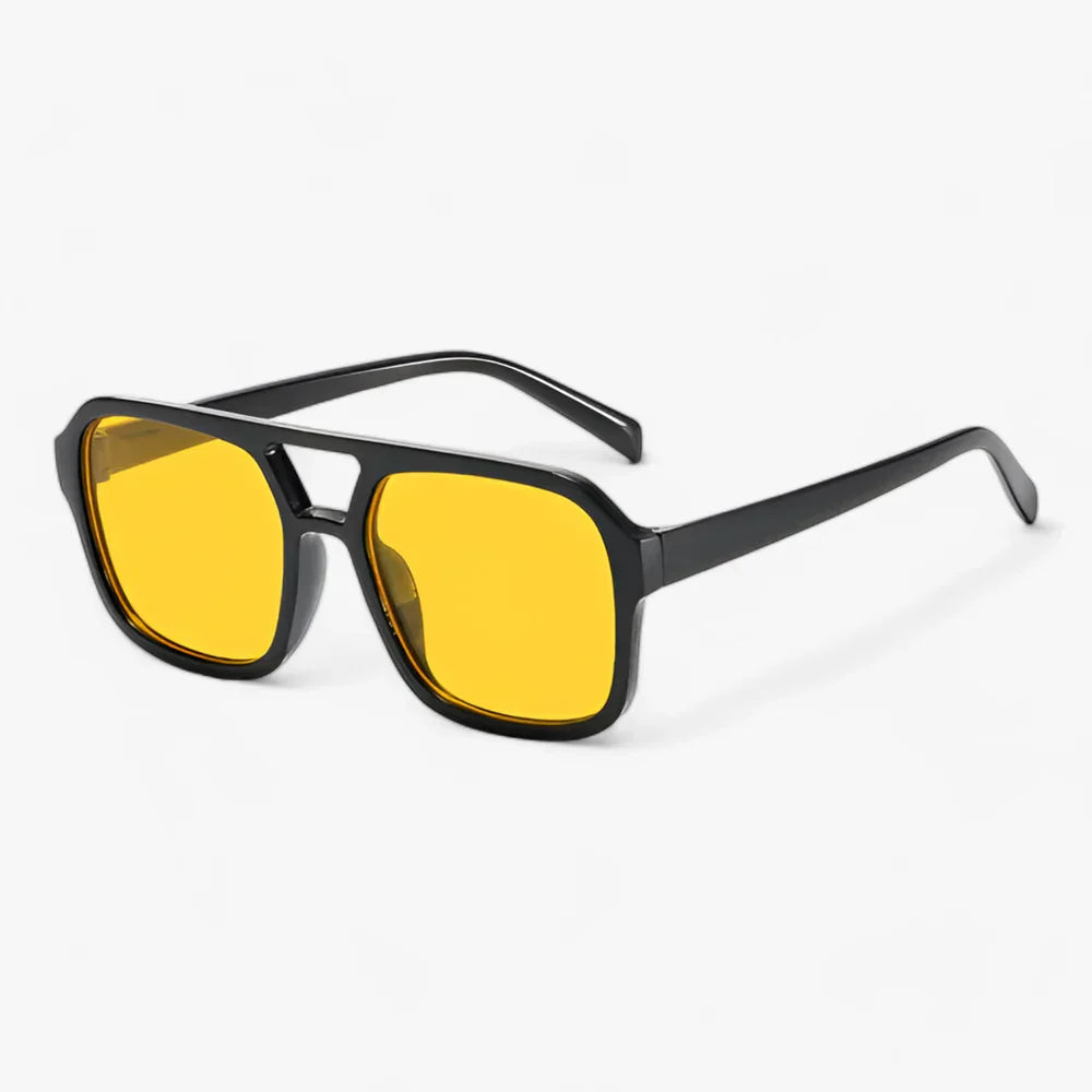 Stilla | Vintage Firkantet Solbrille Stilfuld Øjenbeskyttelse Til Alle Lejligheder
