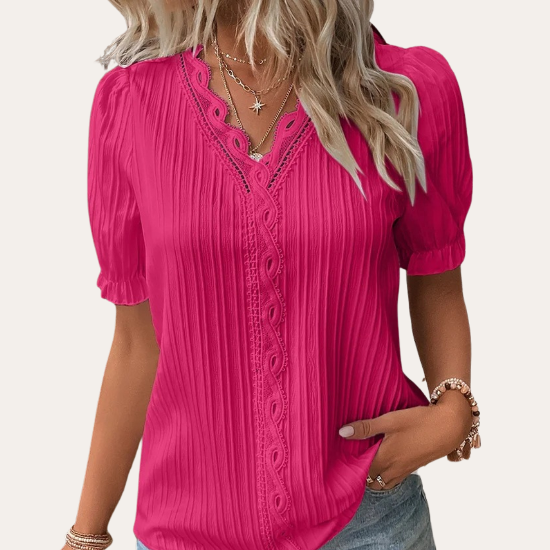Stilla | Kvinders Bluse Lace Polyester