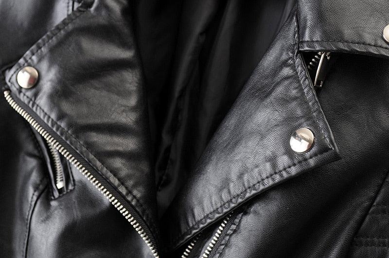 Stilla | Kvinders Biker Læderjakke