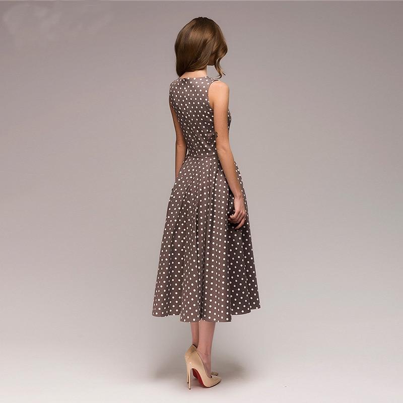 Stilla | Vintage prikket kjole