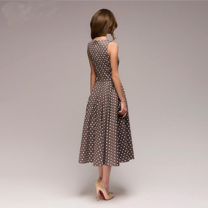 Stilla | Vintage prikket kjole