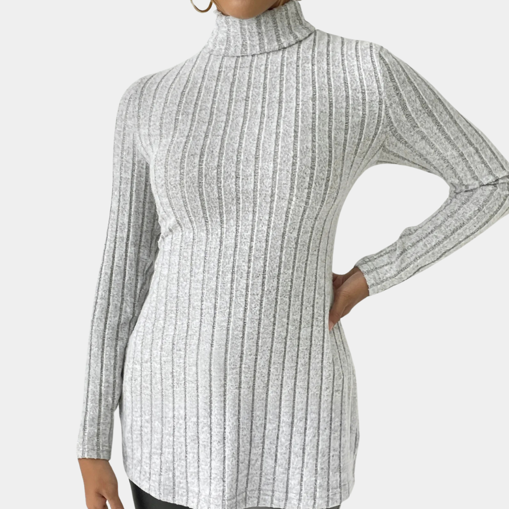 Stilla | Moderne Højhalset Sweater til Damer