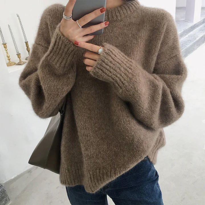 Stilla | Fashionabel Langærmet Sweater
