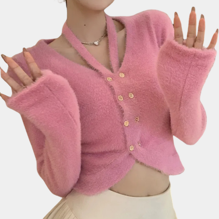 Stilla | Klassisk Beskåret Sweater til Kvinder