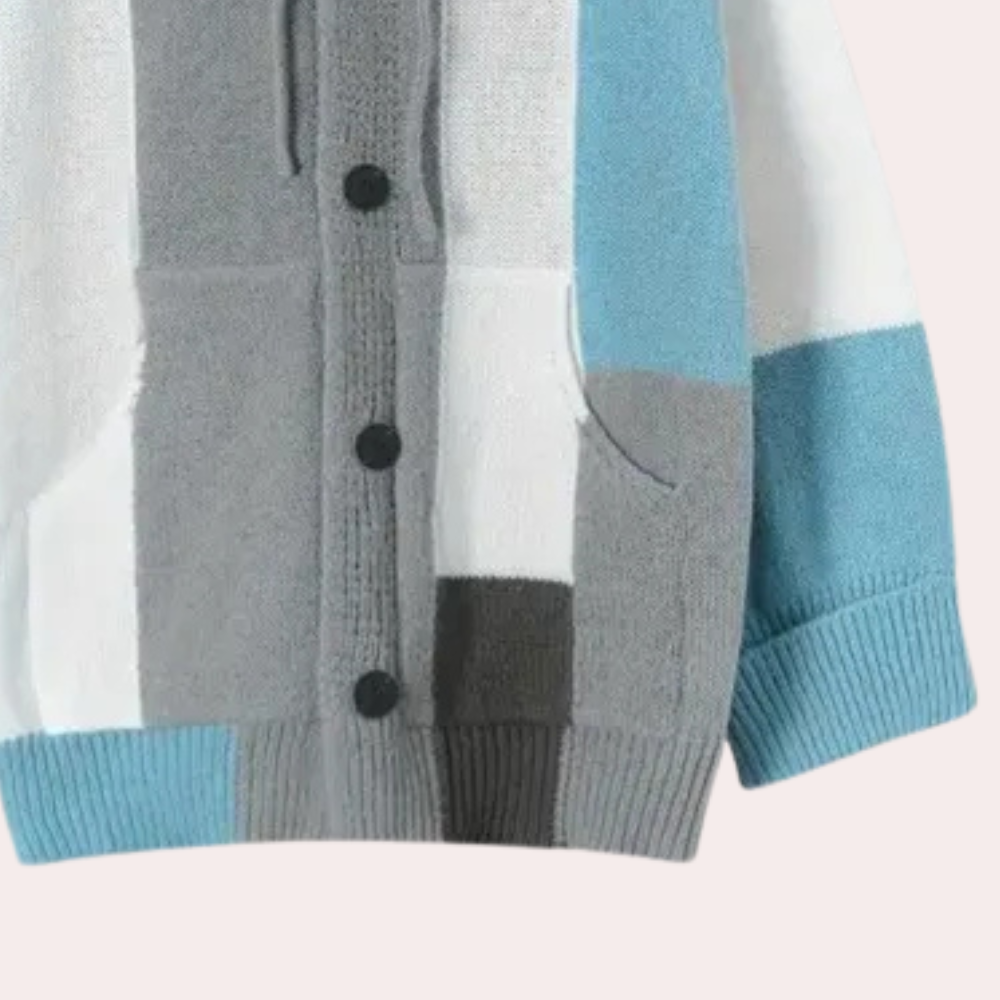 Stilla | Elegant Hætte Cardigan til Kvinder