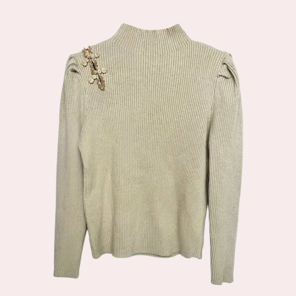 Stilla | Moderigtigt Ribbede Sweater til Kvinder