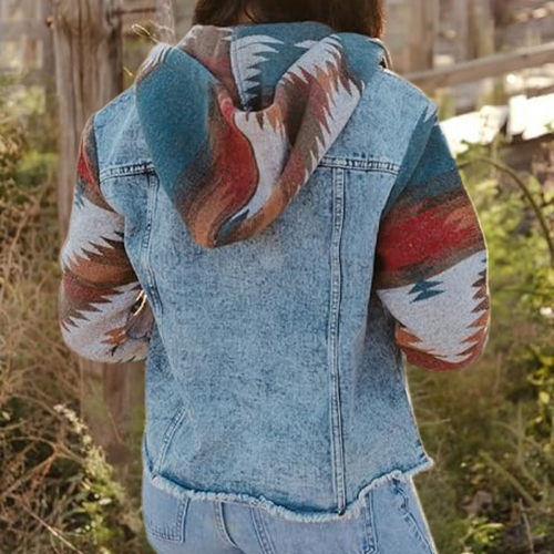 Stilla | Retro Denimjakke til Kvinder