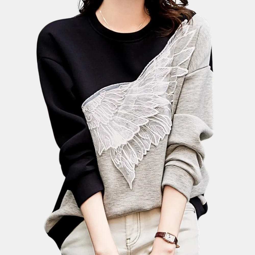 Stilla | Blonde Sweatshirt til Kvinder