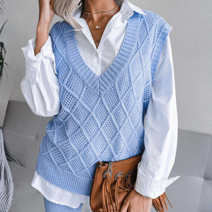 Stilla | Elegant strikvest til damer