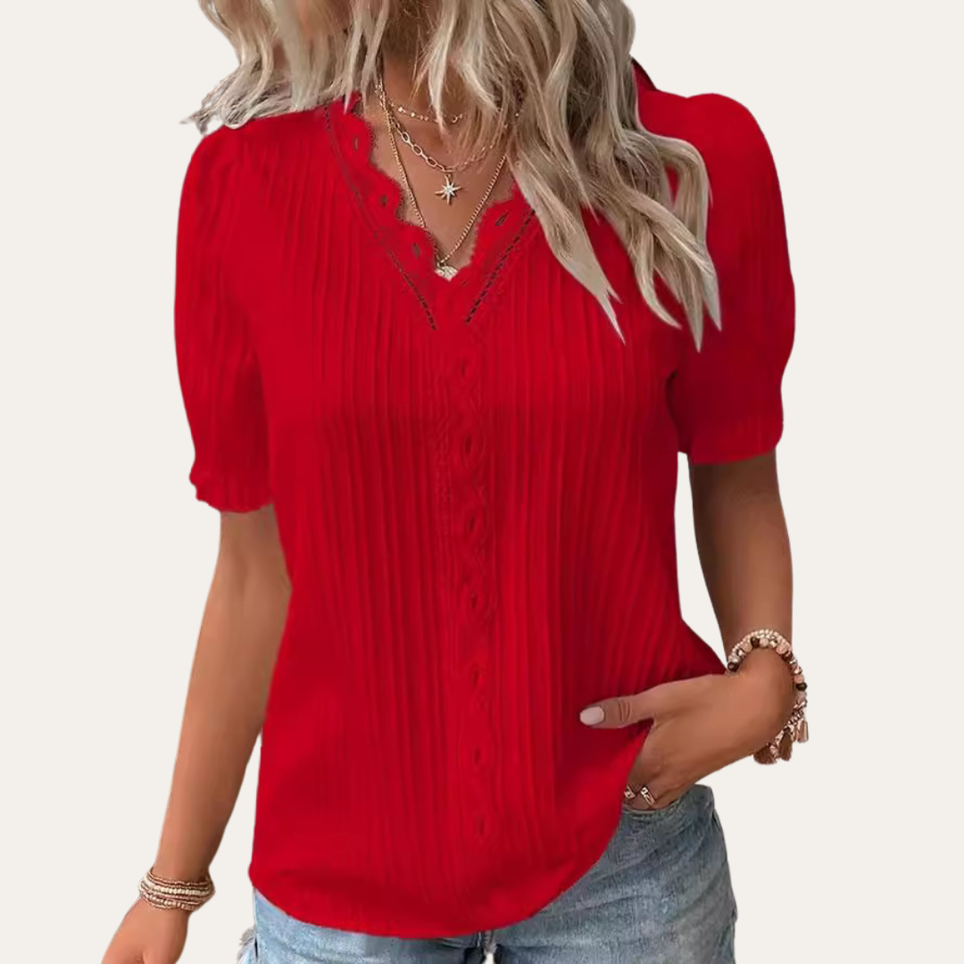 Stilla | Kvinders Bluse Lace Polyester