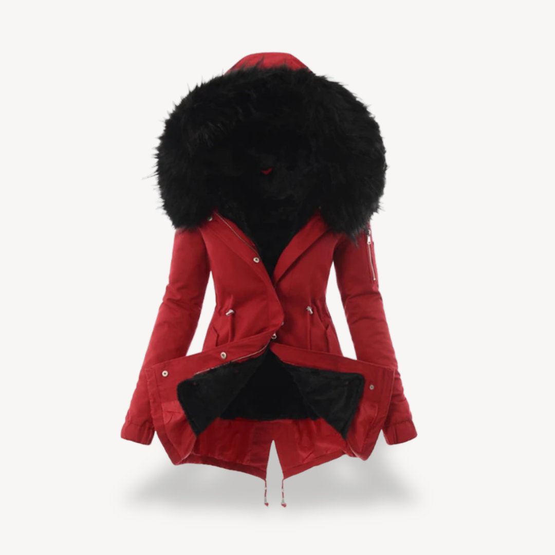 Stilla | Dame med pelsfor vinter parka