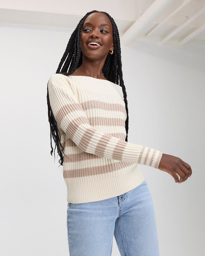 Stilla | Moderigtig Pullover med Lange Ærmer
