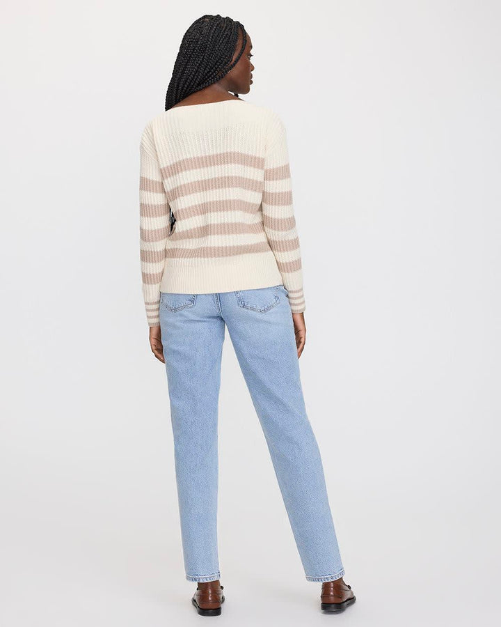 Stilla | Moderigtig Pullover med Lange Ærmer