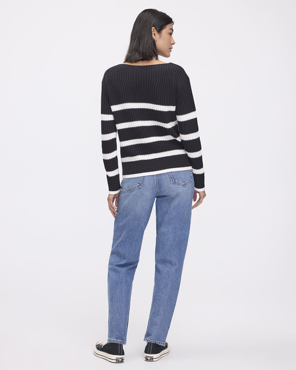 Stilla | Moderigtig Pullover med Lange Ærmer
