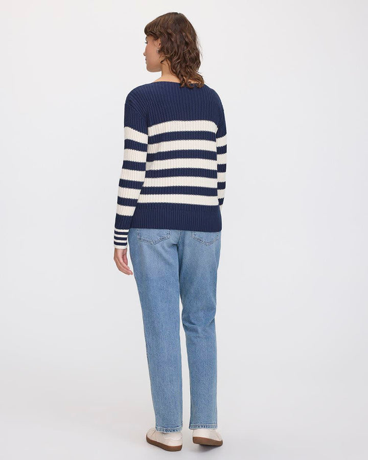 Stilla | Moderigtig Pullover med Lange Ærmer