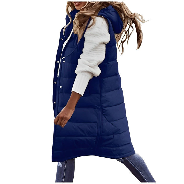 Stilla | Lang quiltet vest