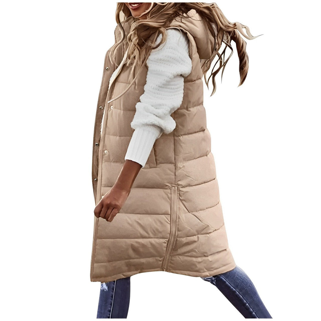Stilla | Lang quiltet vest