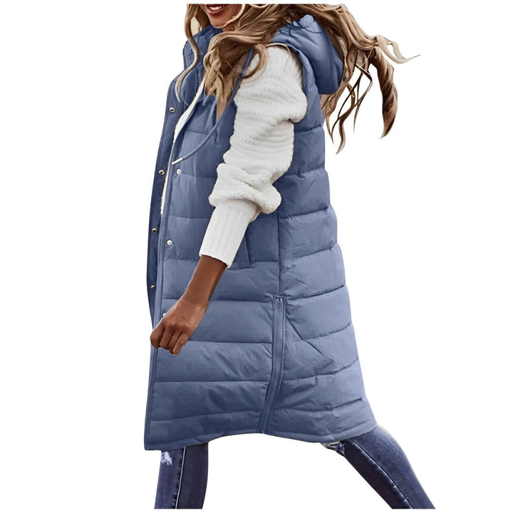 Stilla | Lang quiltet vest