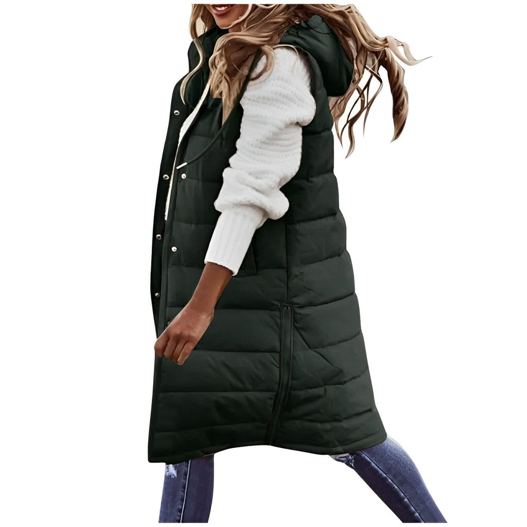 Stilla | Lang quiltet vest