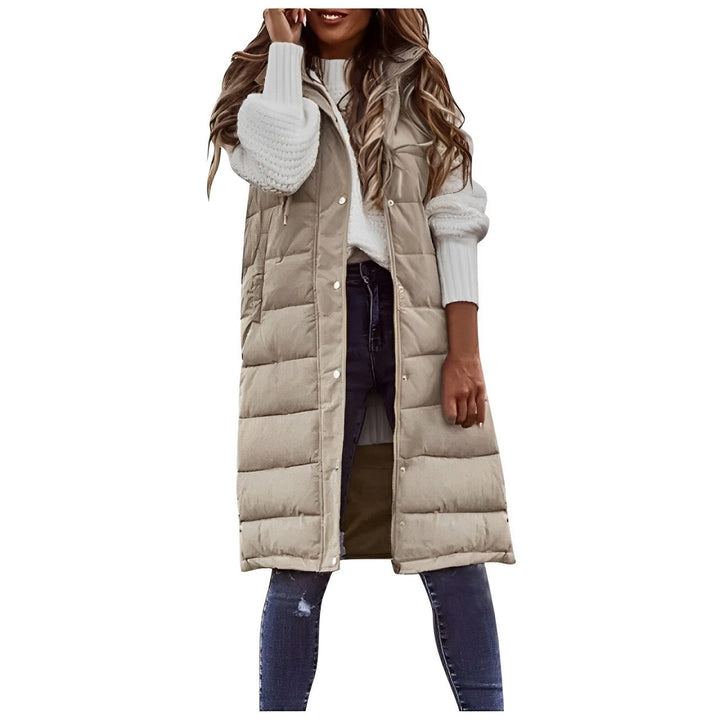 Stilla | Lang quiltet vest