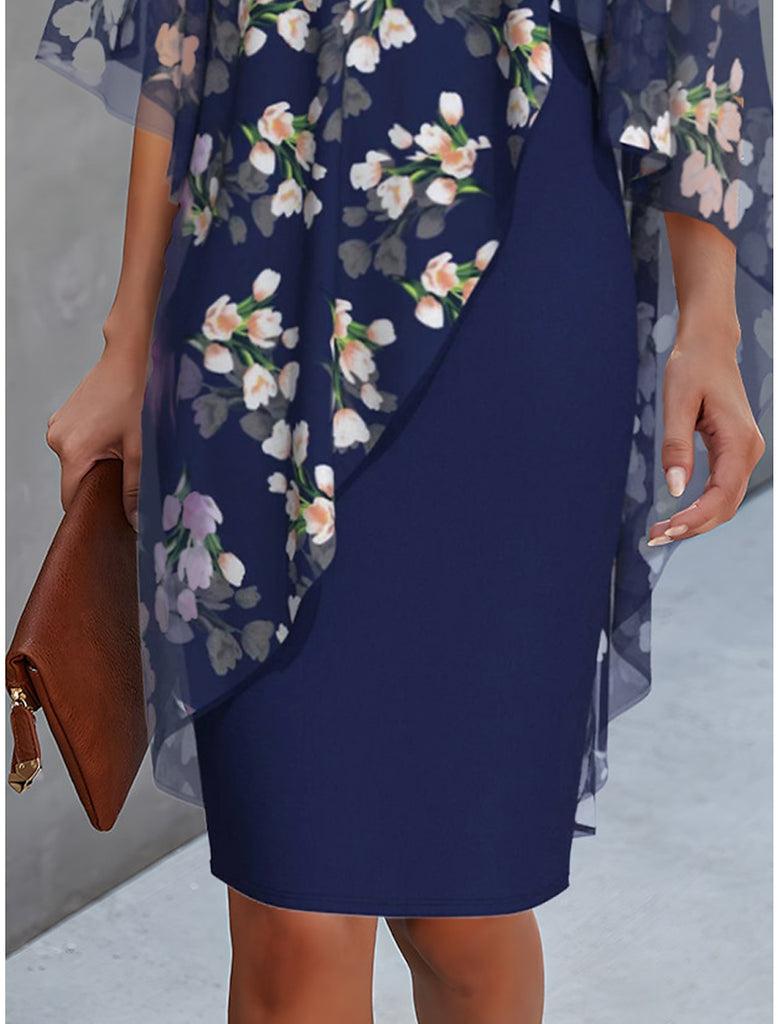 Stilla | Printet Elegante Kjole