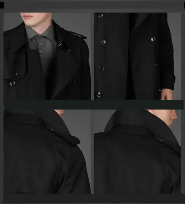 Stilla | Løbetrøje-trenchcoat til mænd