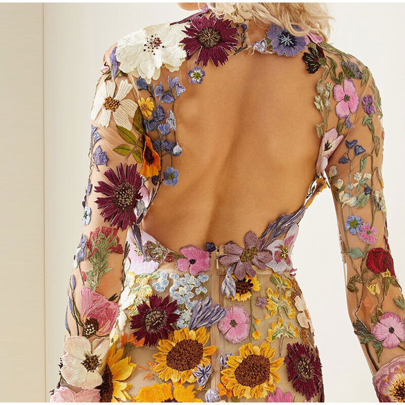 Skovae | Blomsterkjole med Fine Detaljer