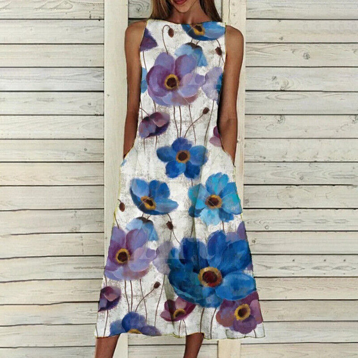 Stilla | Elegante Kjole Med Charmerende Blomsterprint