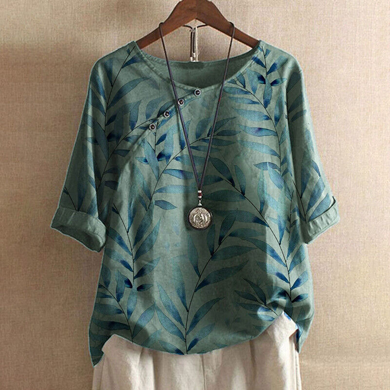 Stilla | Vintage blomstret skjorte