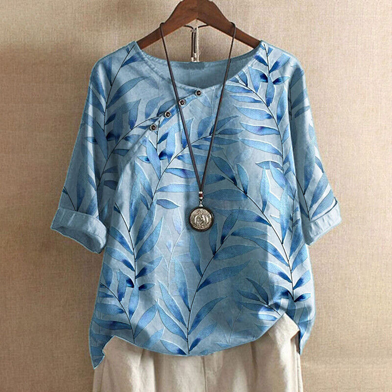 Stilla | Vintage blomstret skjorte
