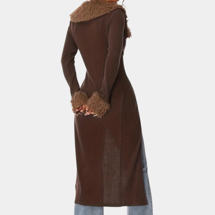 Stilla | Elegant Lang Cardigan til Damer