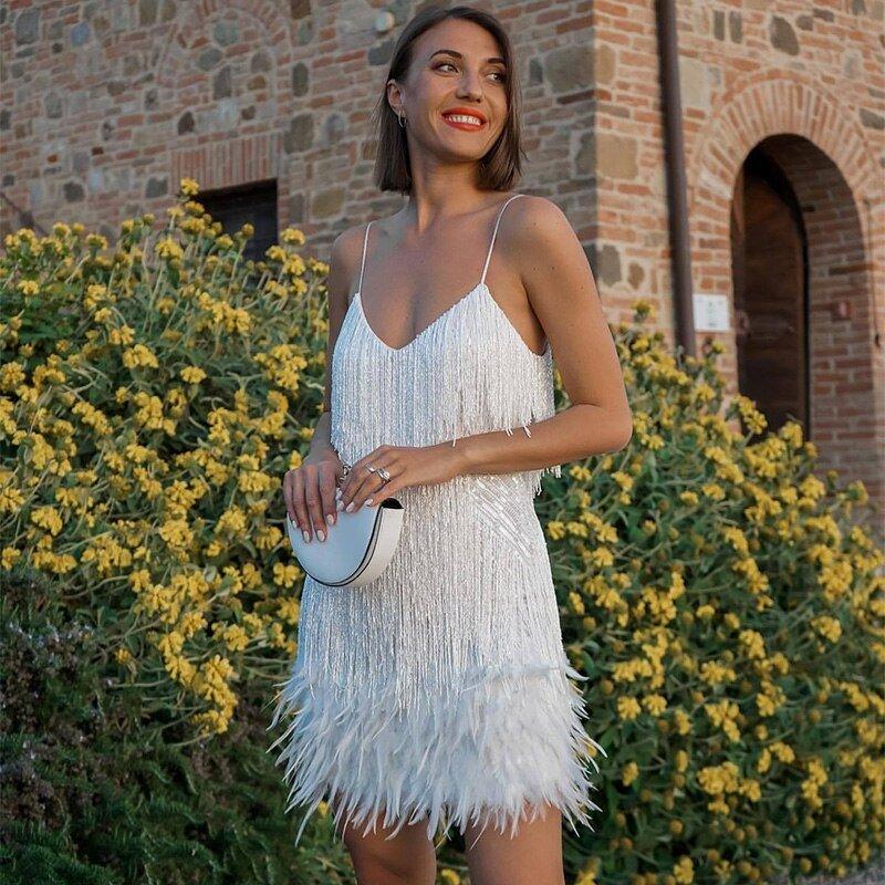 Stilla | Elegante Cocktailkjole Med Pailletter
