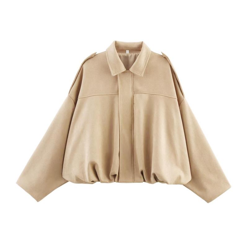 Stilla | Suede Bomberjakke
