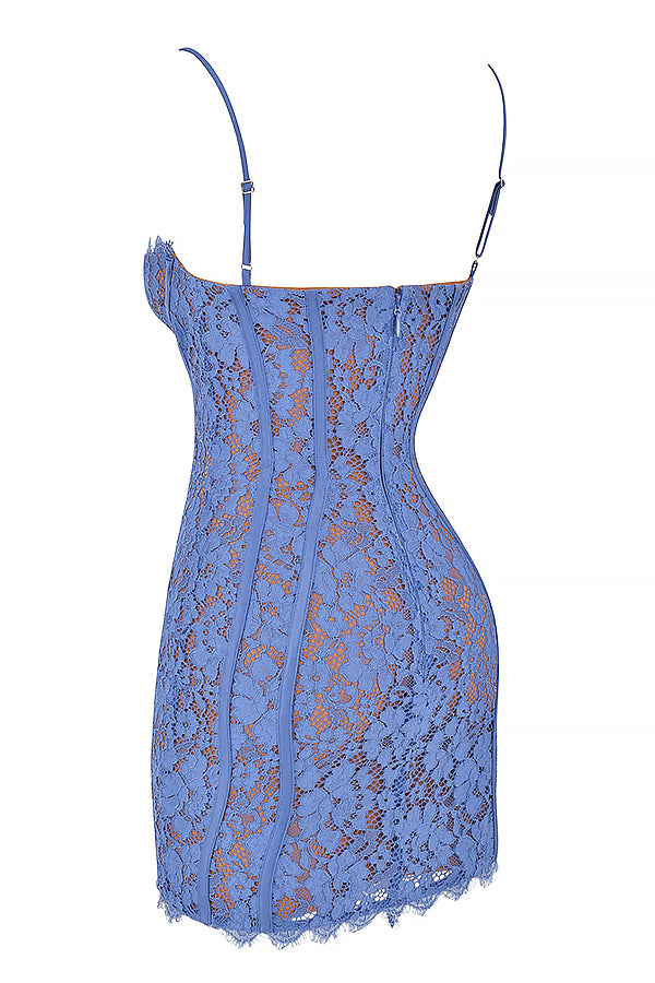 Stilla | Lavendel Blonde Minikjole