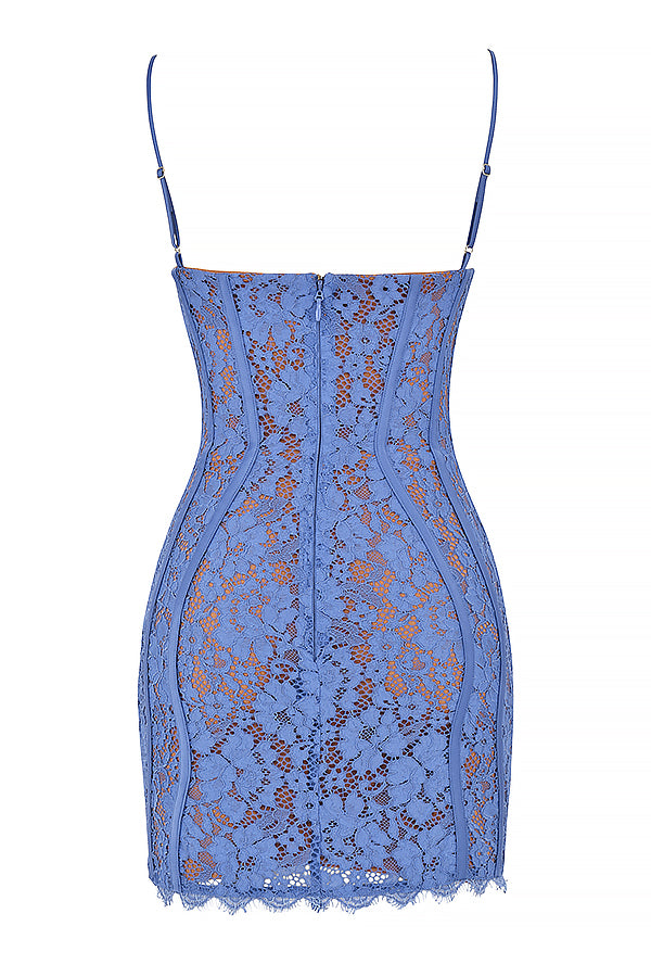 Stilla | Lavendel Blonde Minikjole