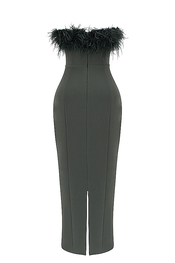 Stilla | Eucalyptus Maxi Kjole