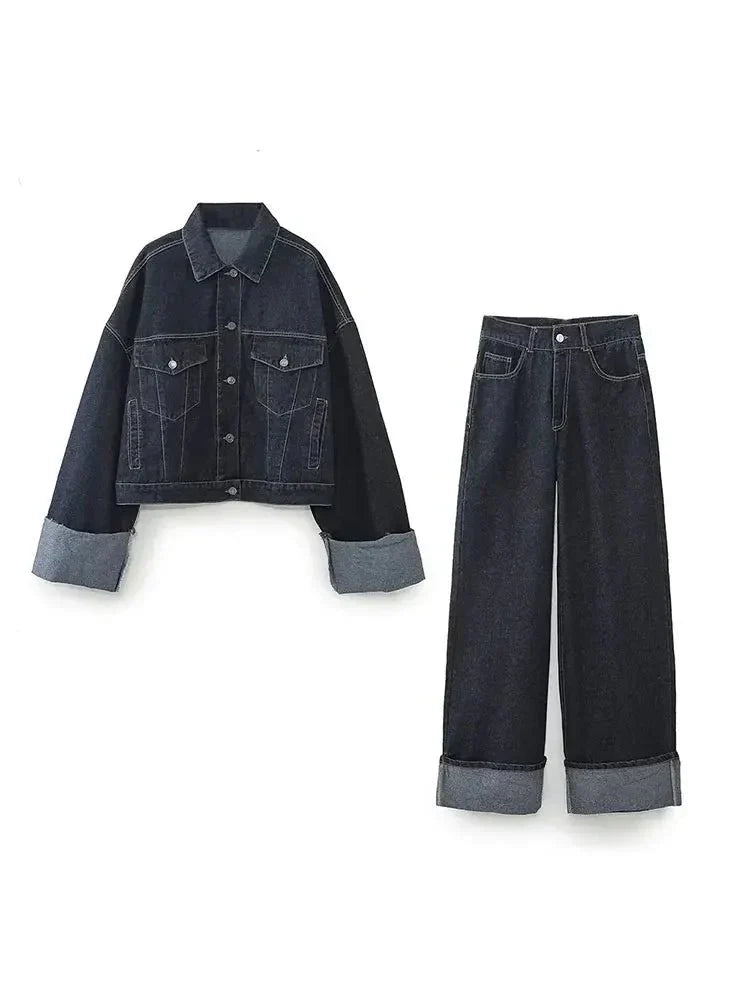 Stilla | Jeans med kantdesign