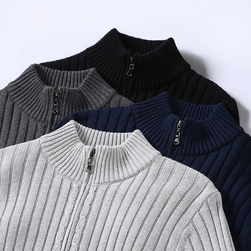 Stilla | Rippet Lynlås Cardigan