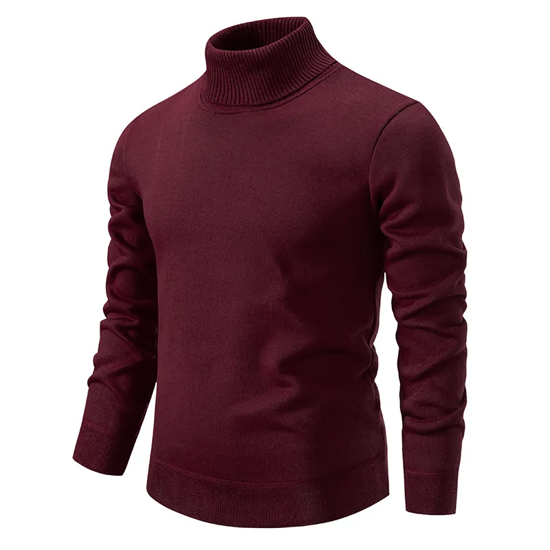 Stilla | Rullekrave Sweater I Bomuld til Mænd