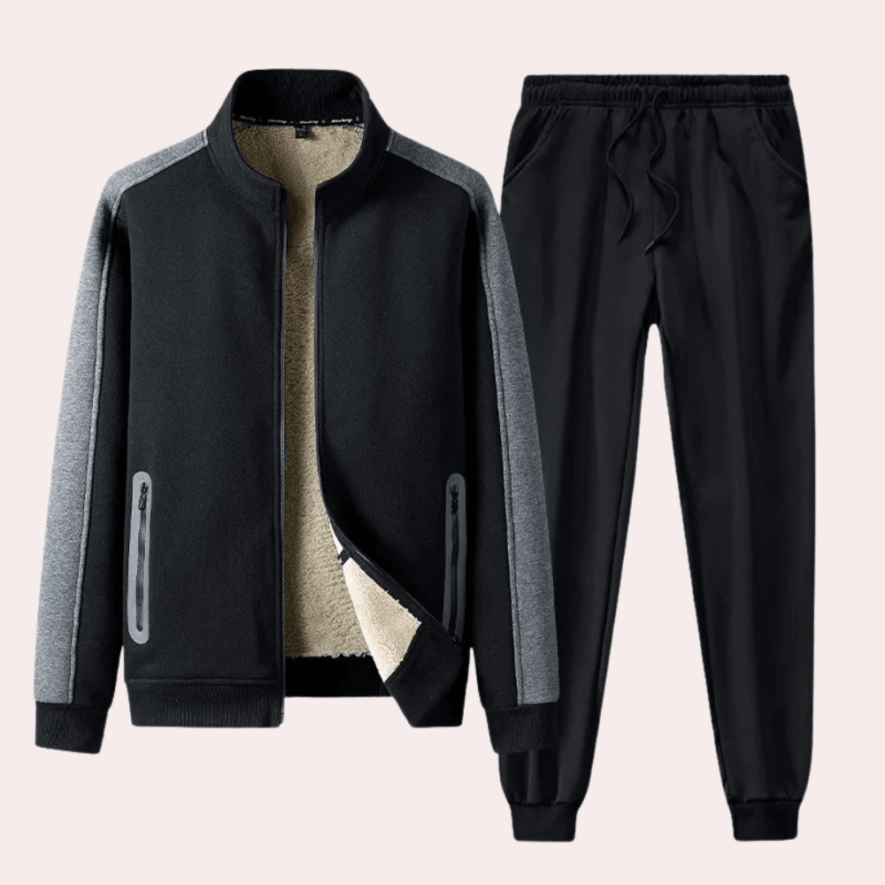 Stilla | Fleece-fodret Vinter Tracksuit Sæt