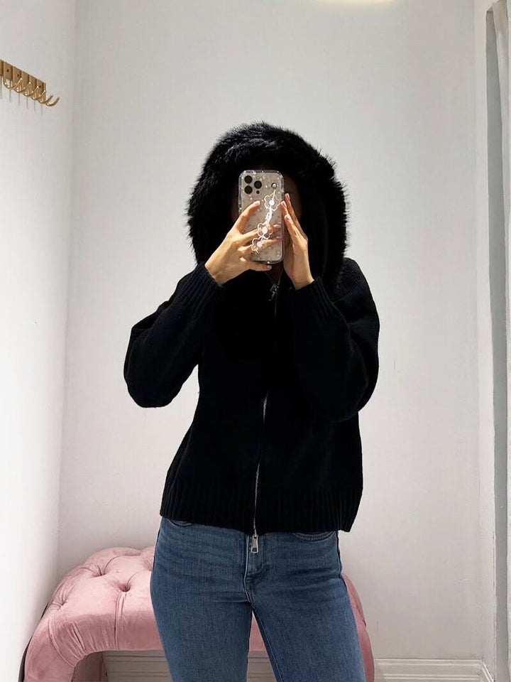 Stilla | Faux-Fur-Jakke