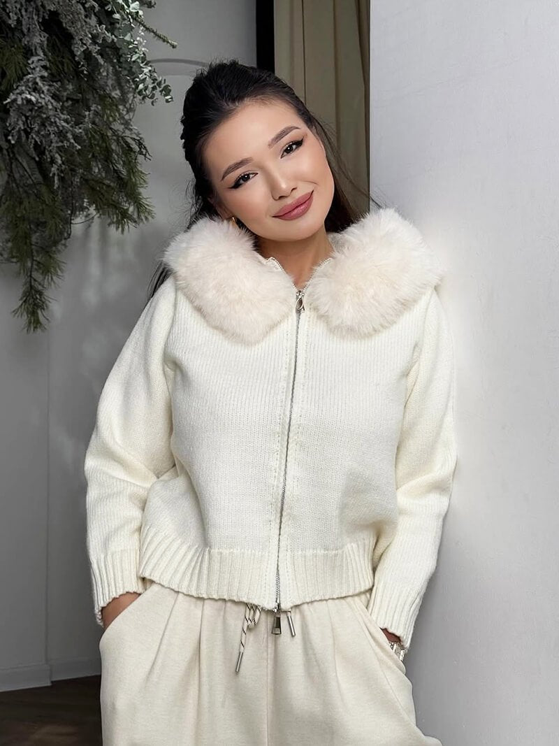 Stilla | Faux-Fur-Jakke