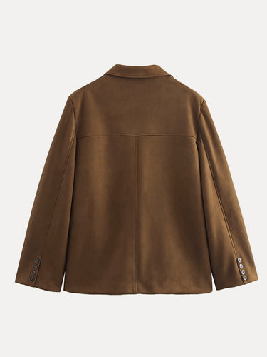 Stilla | Suede Blazer