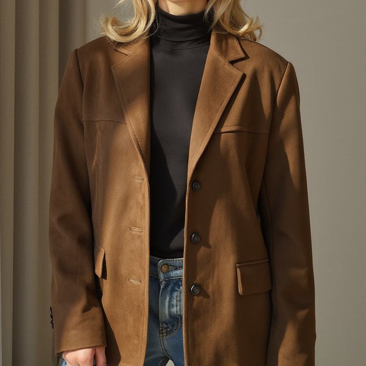 Stilla | Suede Blazer