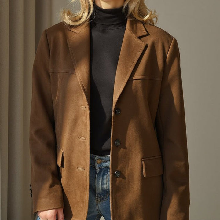 Stilla | Suede Blazer